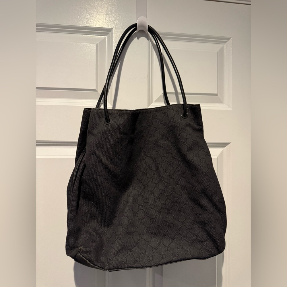 Gucci Vintage Black Tote Bag